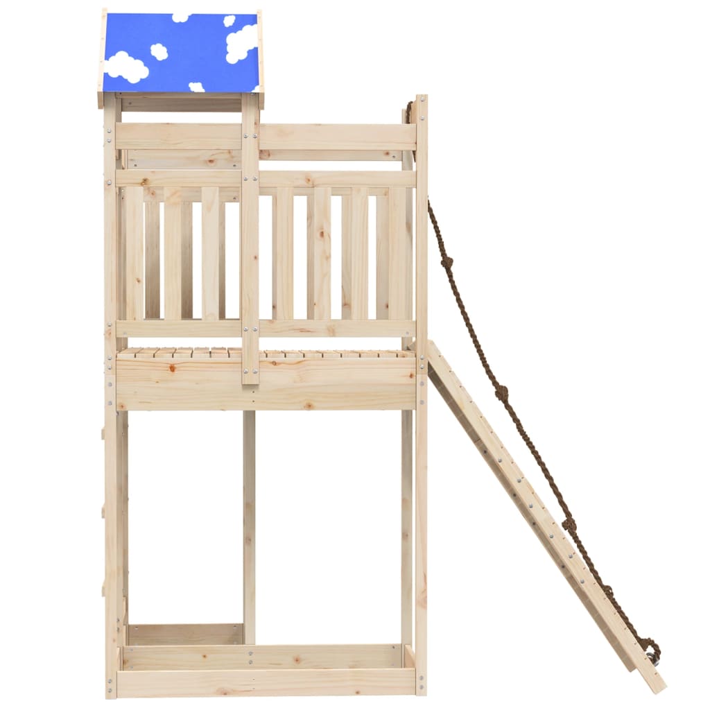 Outdoor Playset Solid Wood Pine