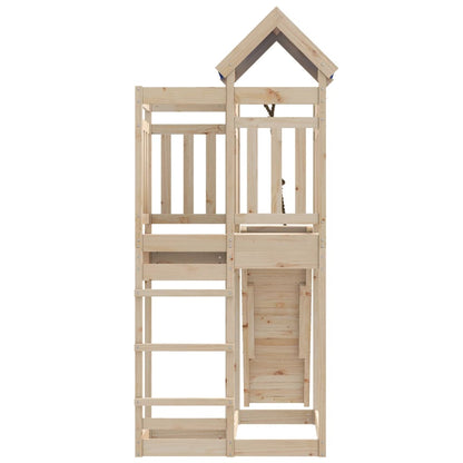 Outdoor Playset Solid Wood Pine