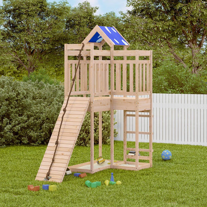 Outdoor Playset Solid Wood Pine