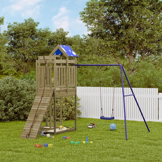 Outdoor Playset Impregnated Wood Pine