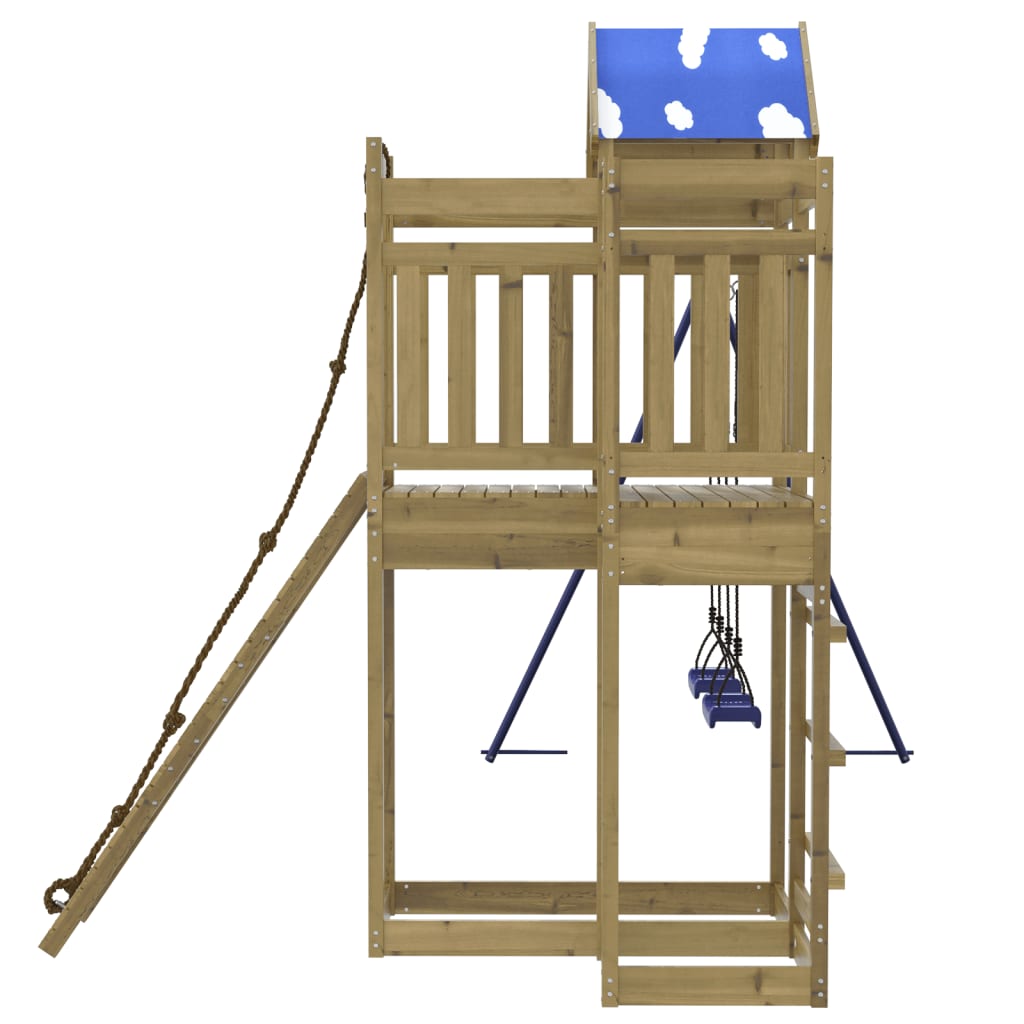 Outdoor Playset Impregnated Wood Pine