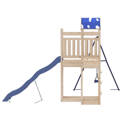 Outdoor Playset Solid Wood Pine