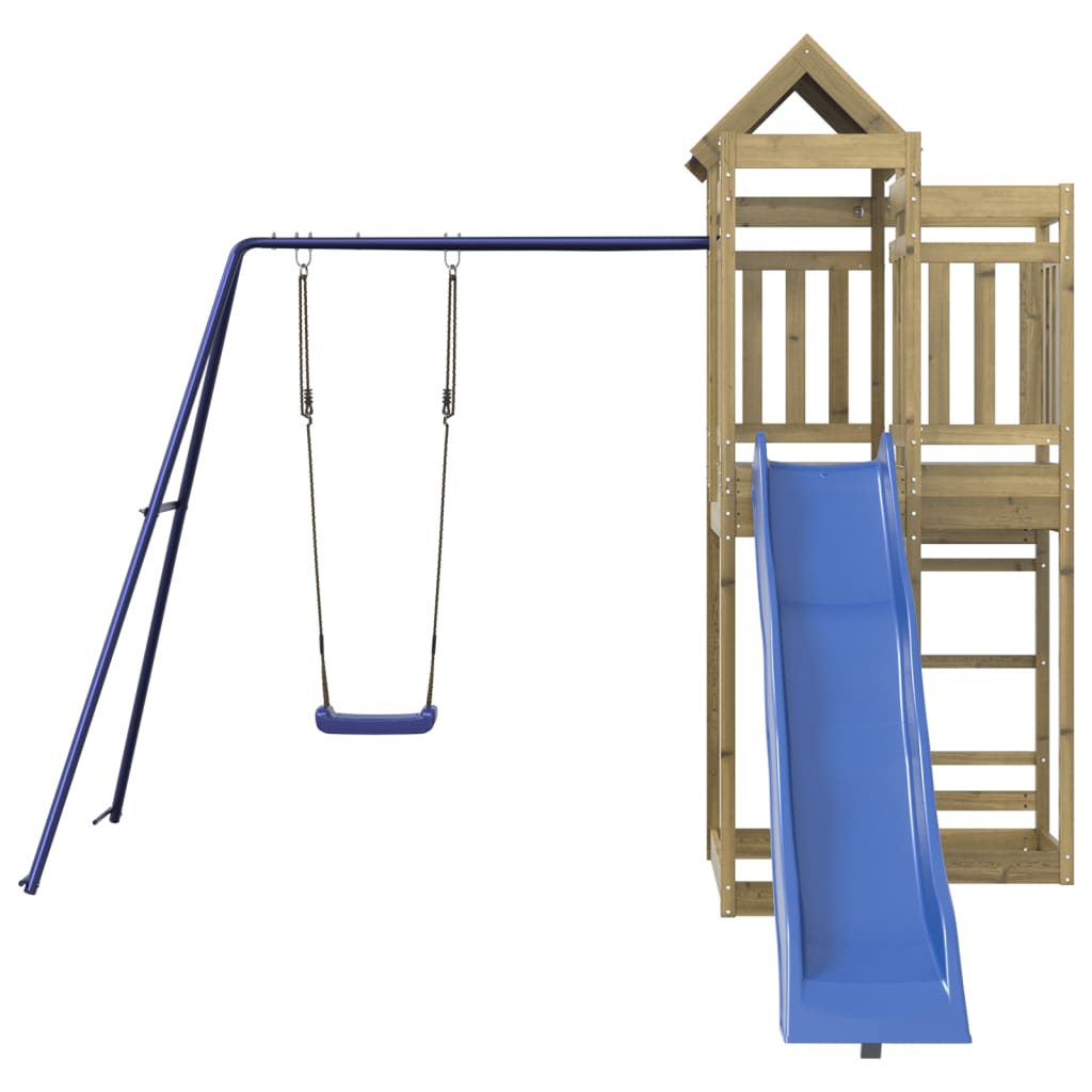 Outdoor Playset Impregnated Wood Pine