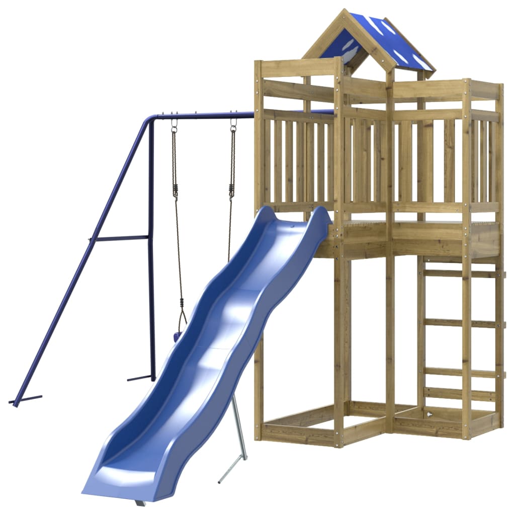 Outdoor Playset Impregnated Wood Pine