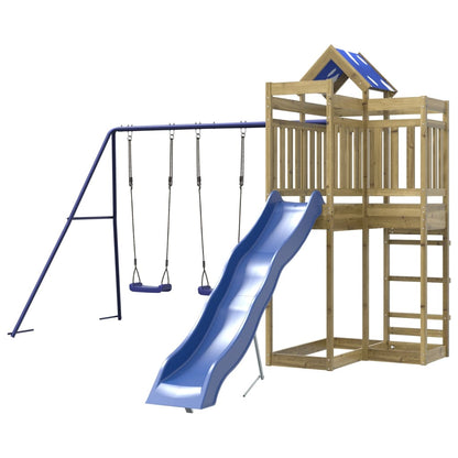 Outdoor Playset Impregnated Wood Pine