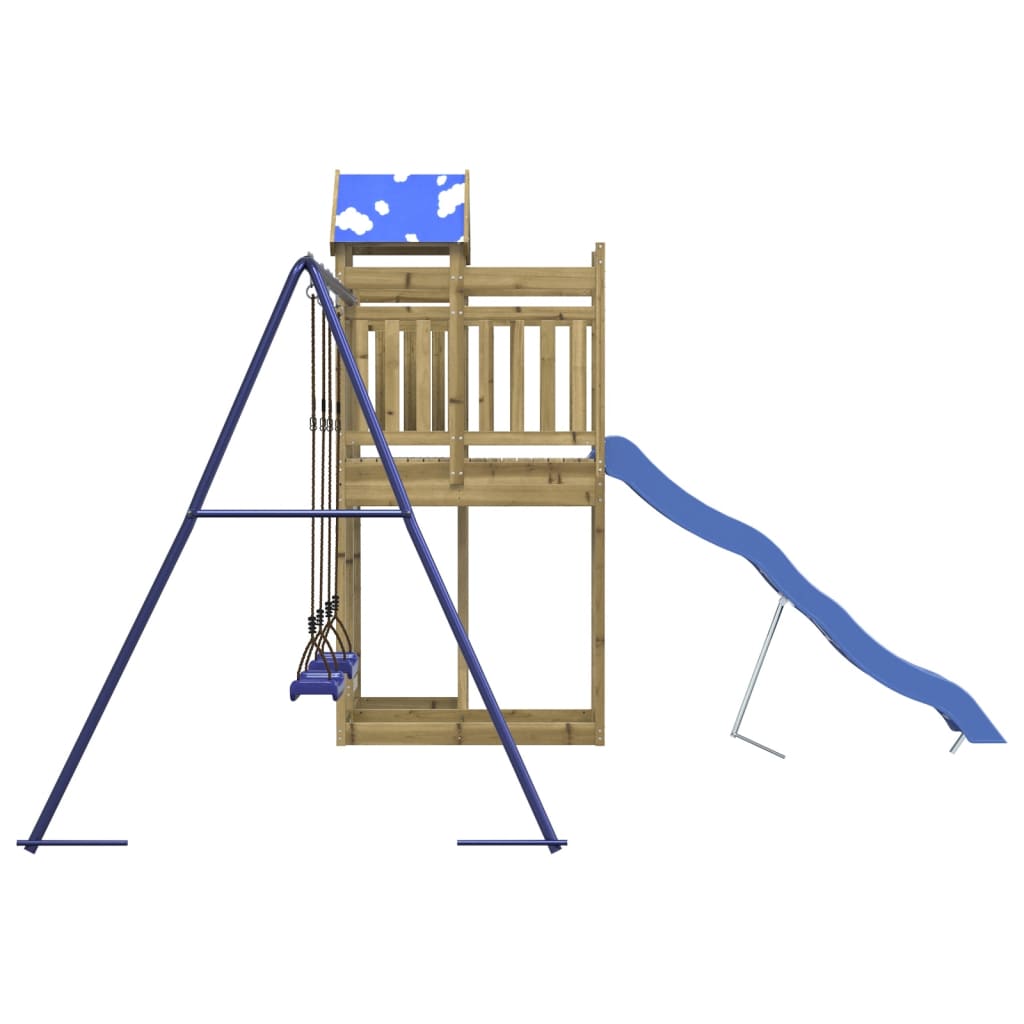 Outdoor Playset Impregnated Wood Pine