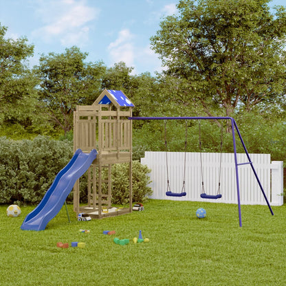 Outdoor Playset Impregnated Wood Pine