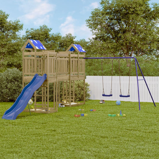 Outdoor Playset Impregnated Wood Pine