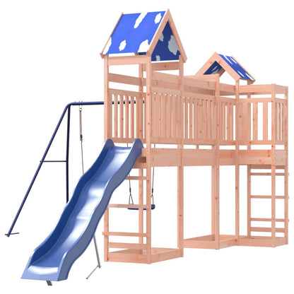 Outdoor Playset Solid Wood Douglas