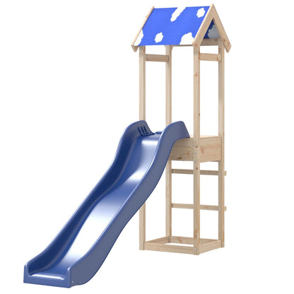 Outdoor Playset Solid Wood Pine