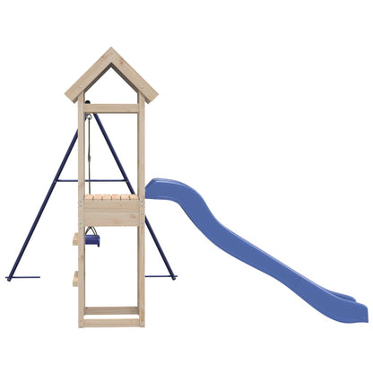 Outdoor Playset Solid Wood Pine