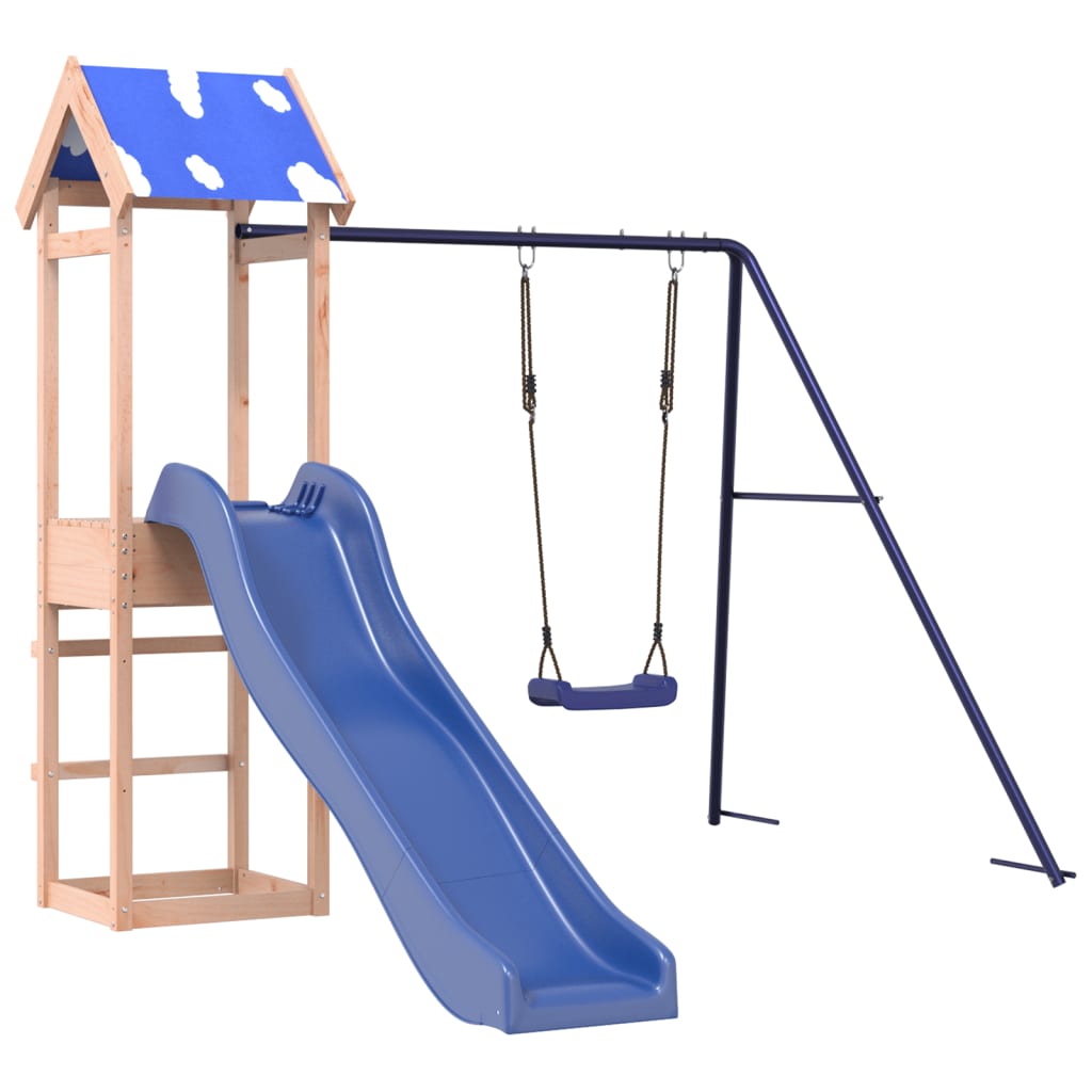 Outdoor Playset Solid Wood Douglas