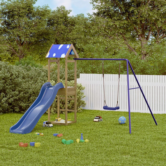 Outdoor Playset Impregnated Wood Pine