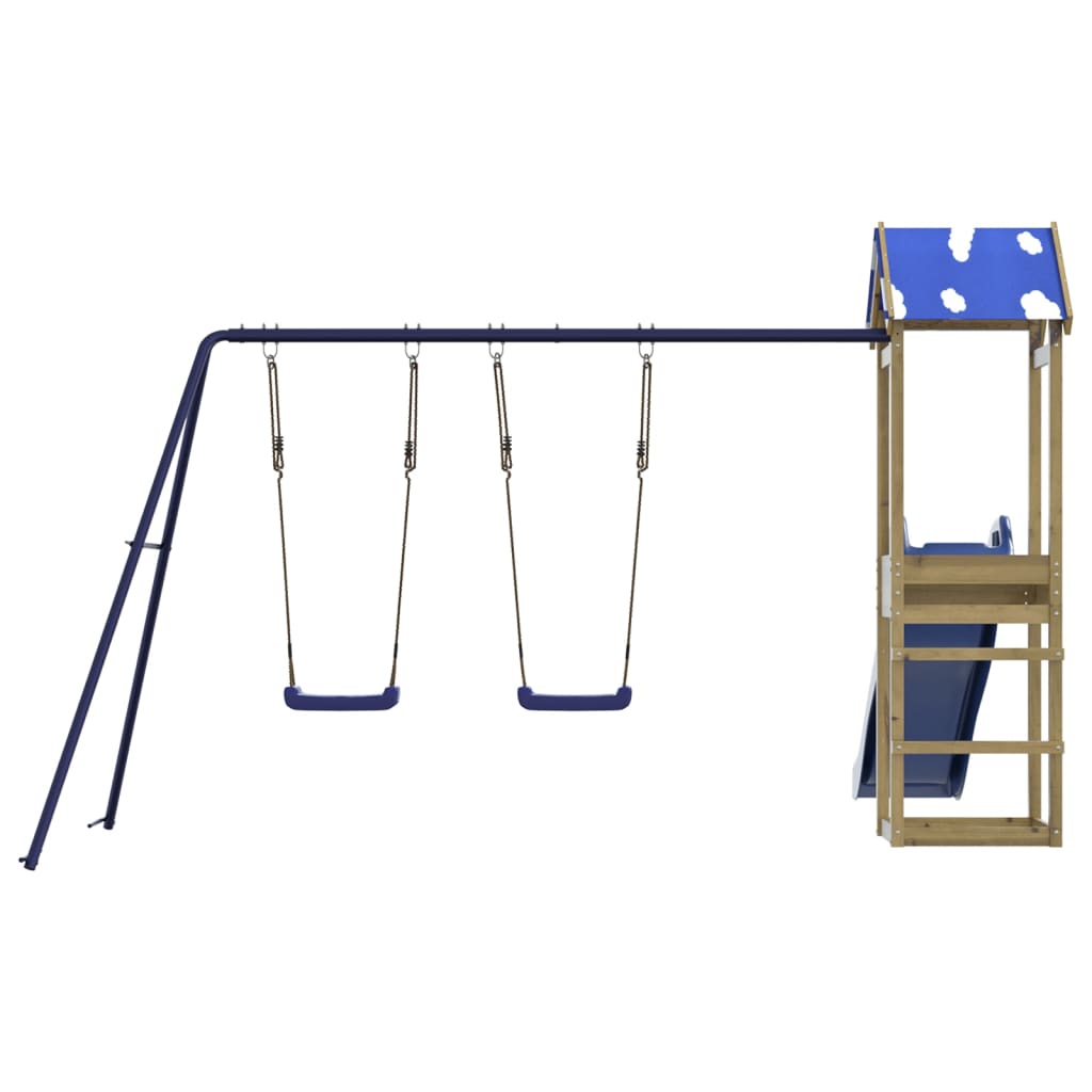 Outdoor Playset Impregnated Wood Pine