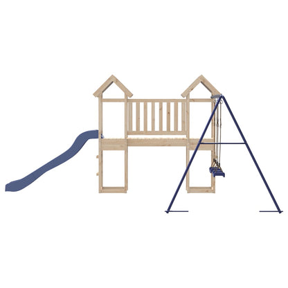 Outdoor Playset Solid Wood Pine