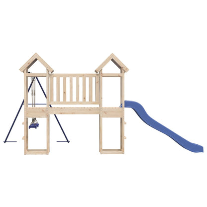 Outdoor Playset Solid Wood Pine