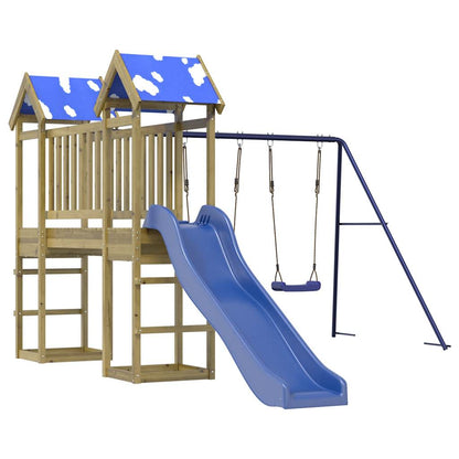 Outdoor Playset Impregnated Wood Pine