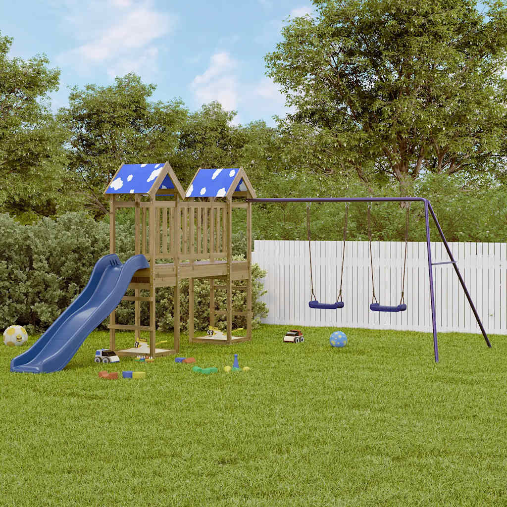 Outdoor Playset Impregnated Wood Pine