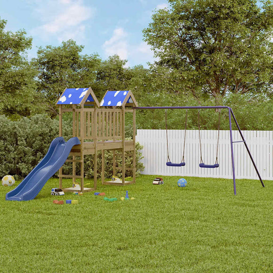 Outdoor Playset Impregnated Wood Pine