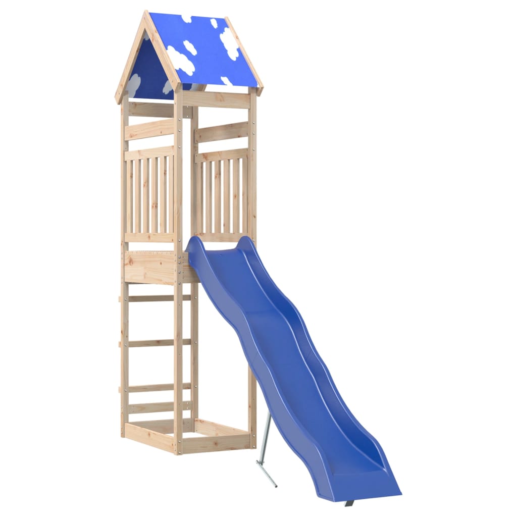 Outdoor Playset Solid Wood Pine