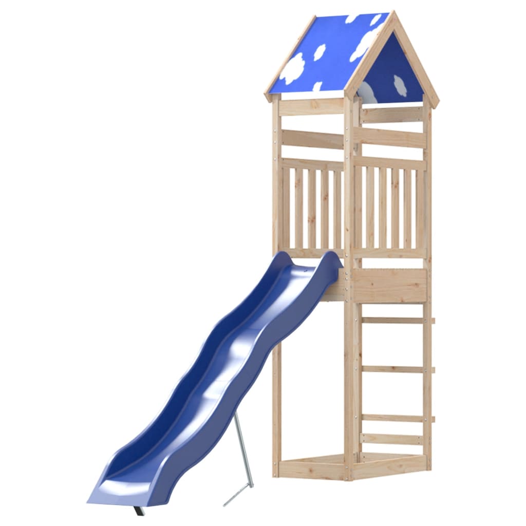 Outdoor Playset Solid Wood Pine