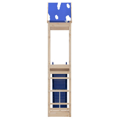 Outdoor Playset Solid Wood Pine