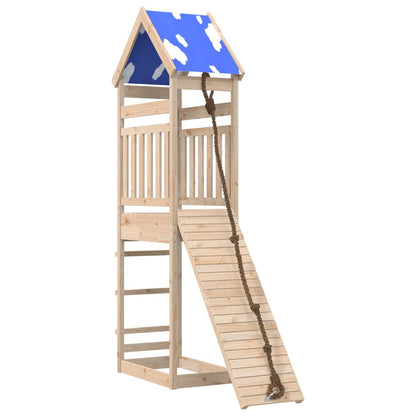 Outdoor Playset Solid Wood Pine