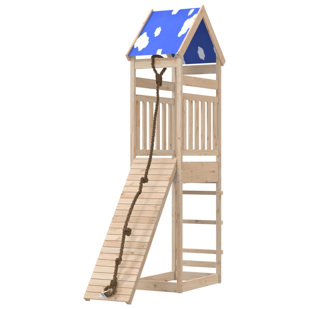 Outdoor Playset Solid Wood Pine