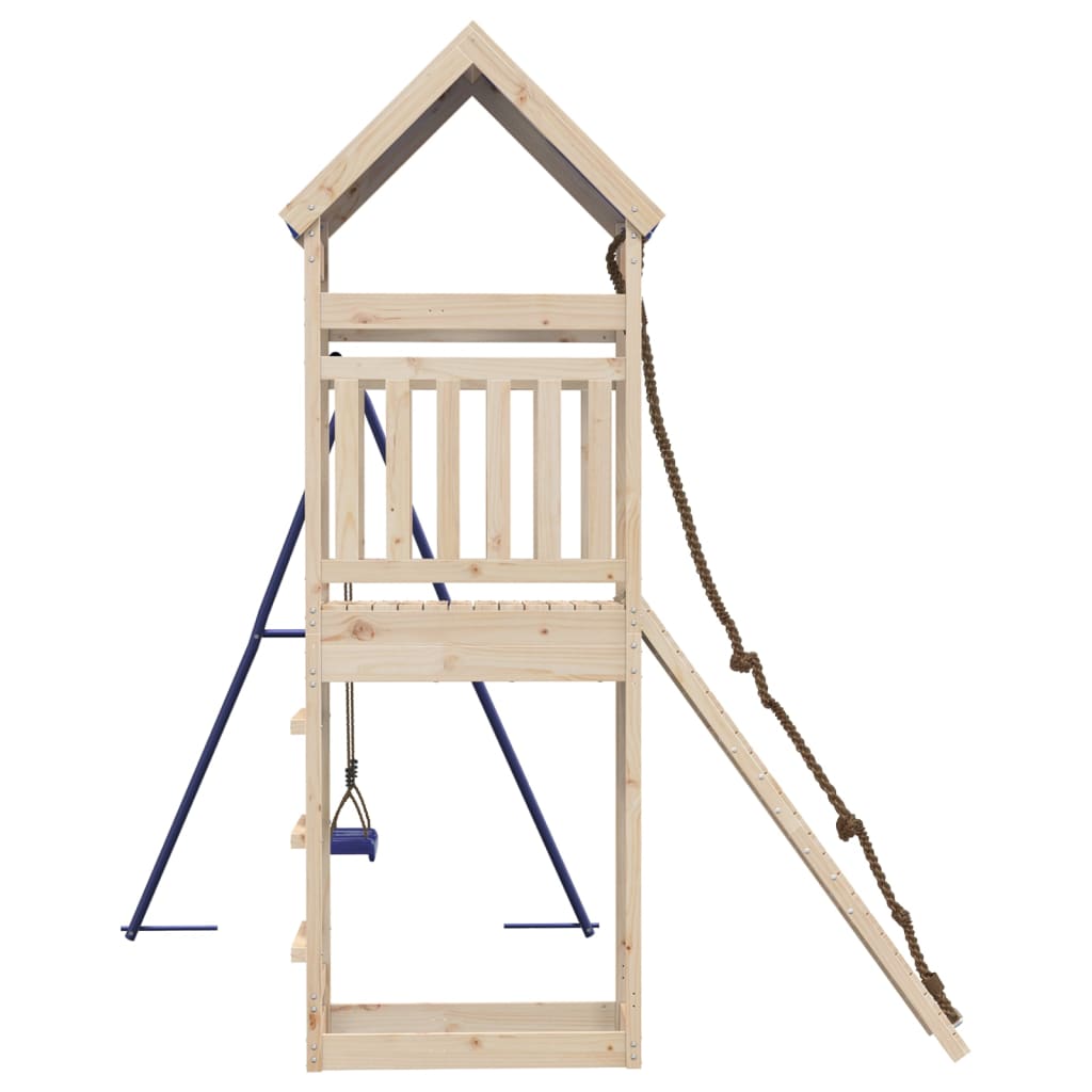 Outdoor Playset Solid Wood Pine