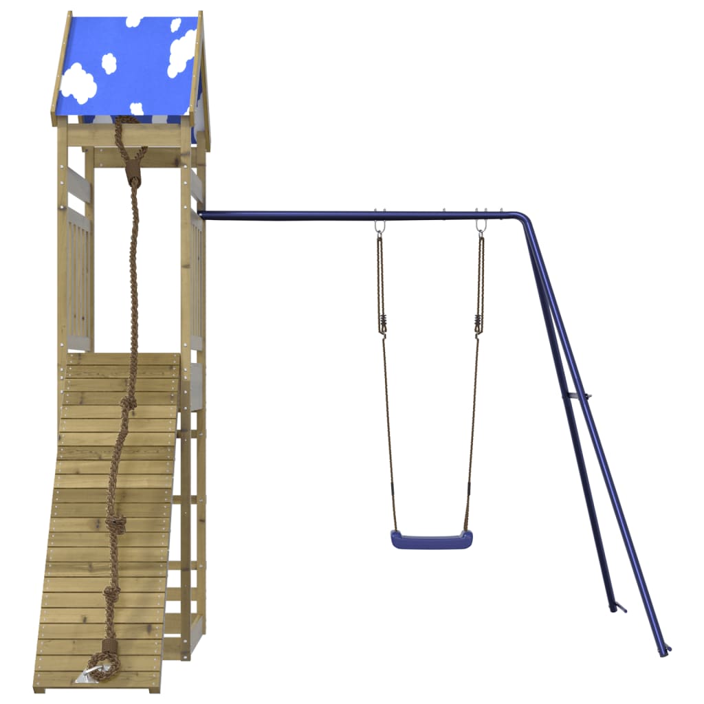 Outdoor Playset Impregnated Wood Pine