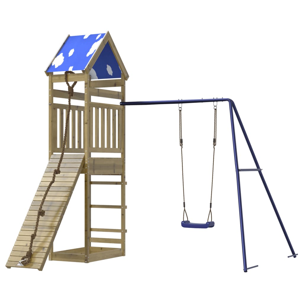 Outdoor Playset Impregnated Wood Pine