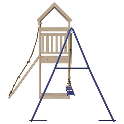 Outdoor Playset Solid Wood Pine