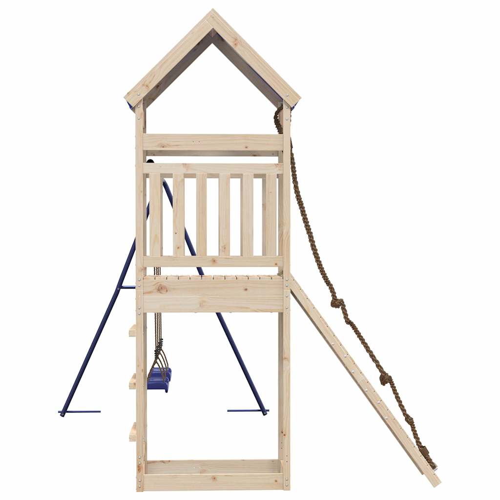 Outdoor Playset Solid Wood Pine