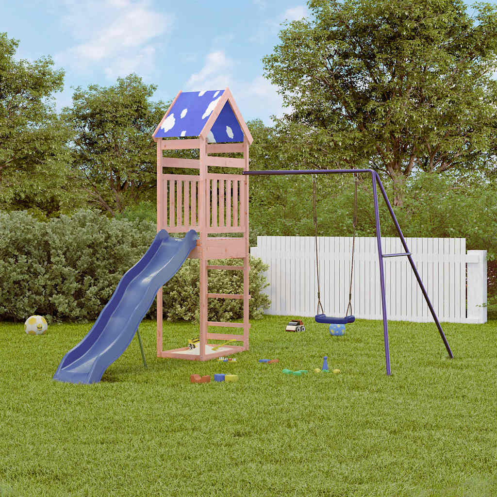 Outdoor Playset Solid Wood Douglas