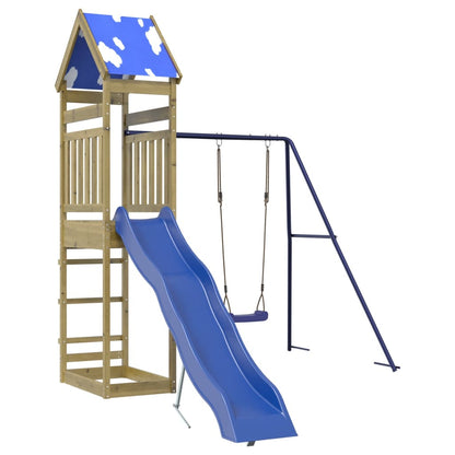 Outdoor Playset Impregnated Wood Pine