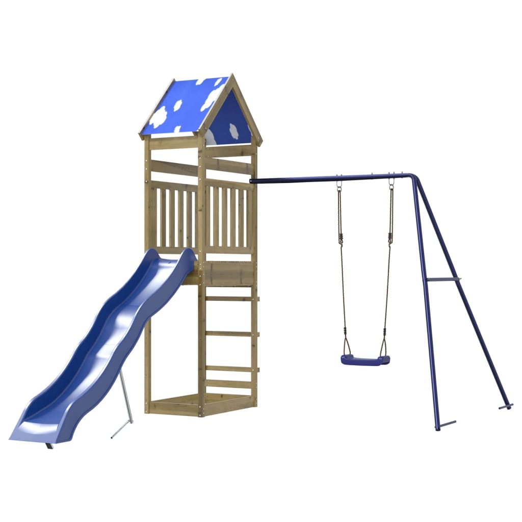 Outdoor Playset Impregnated Wood Pine