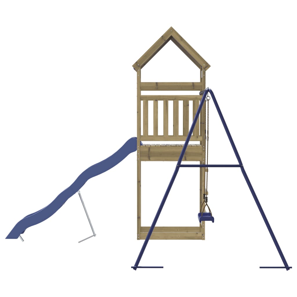 Outdoor Playset Impregnated Wood Pine