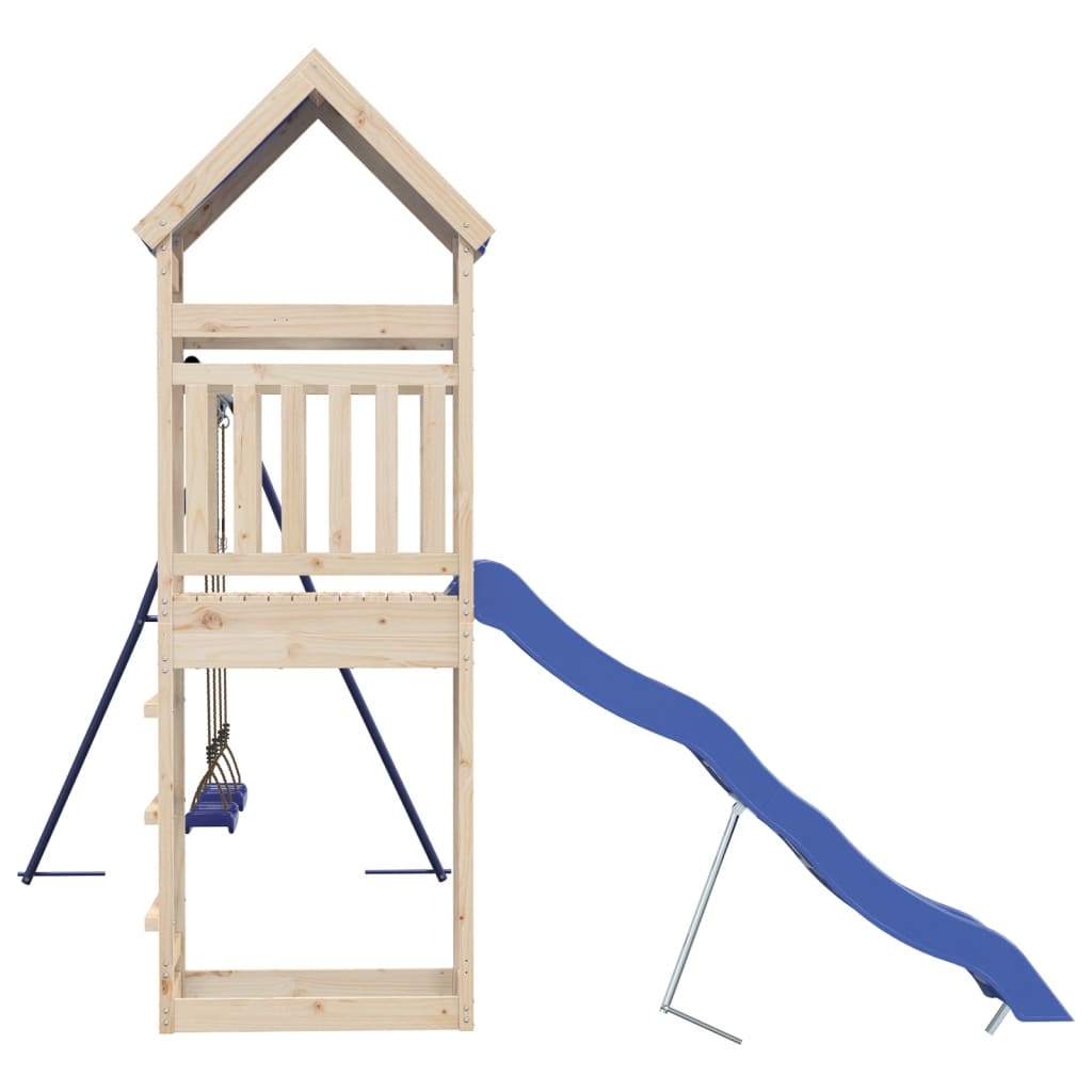 Outdoor Playset Solid Wood Pine