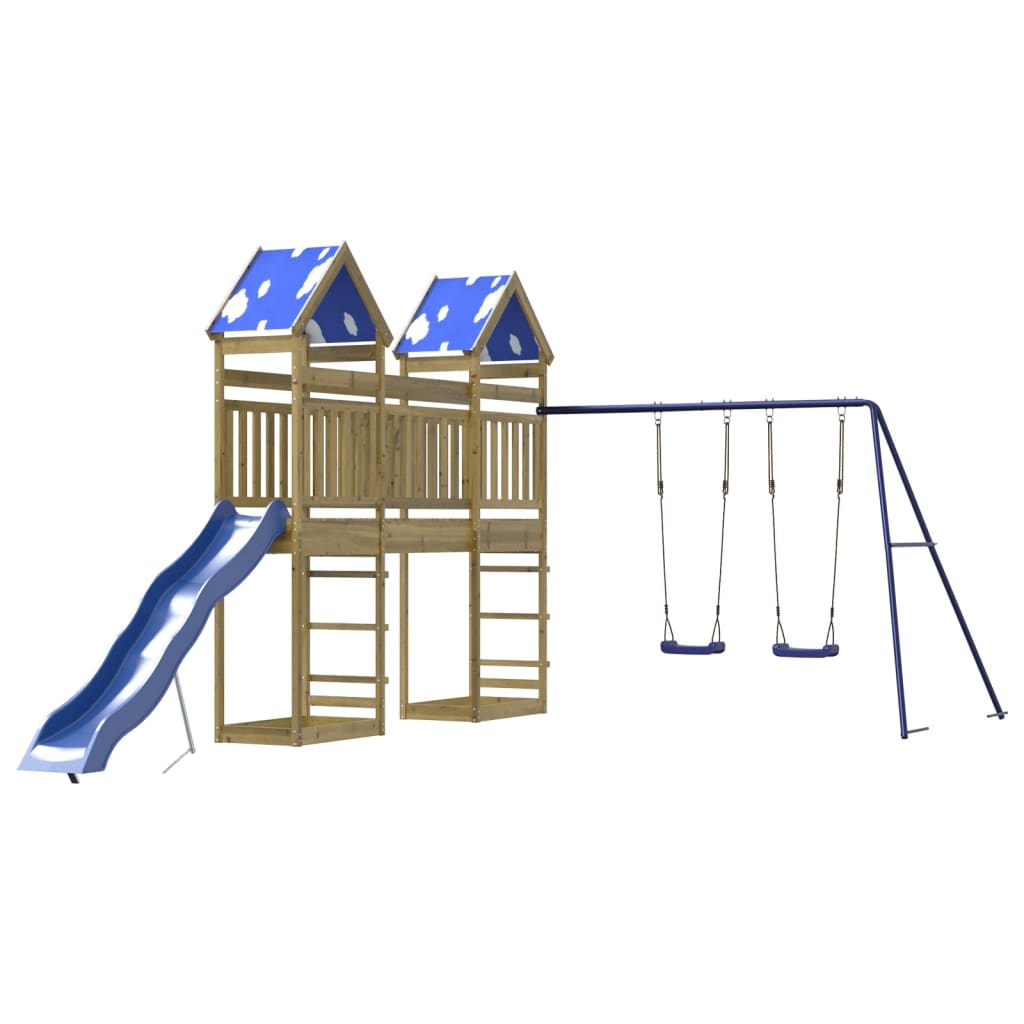 Outdoor Playset Impregnated Wood Pine