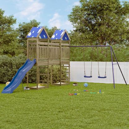 Outdoor Playset Impregnated Wood Pine