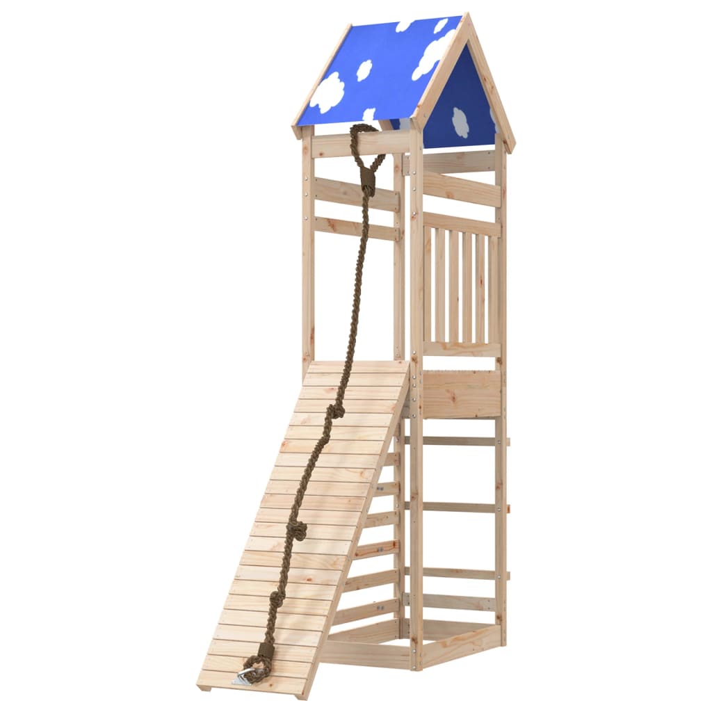 Outdoor Playset Solid Wood Pine