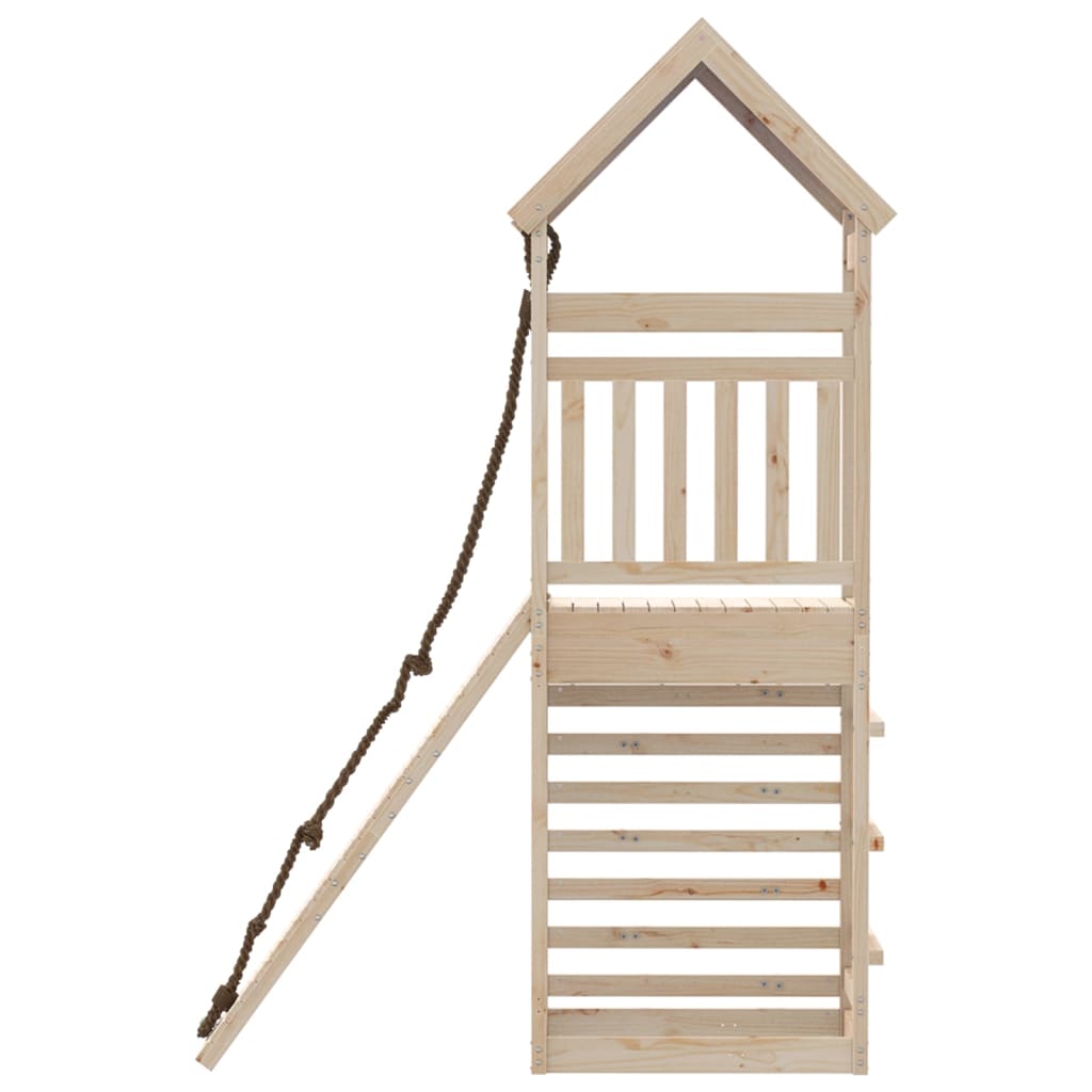 Outdoor Playset Solid Wood Pine