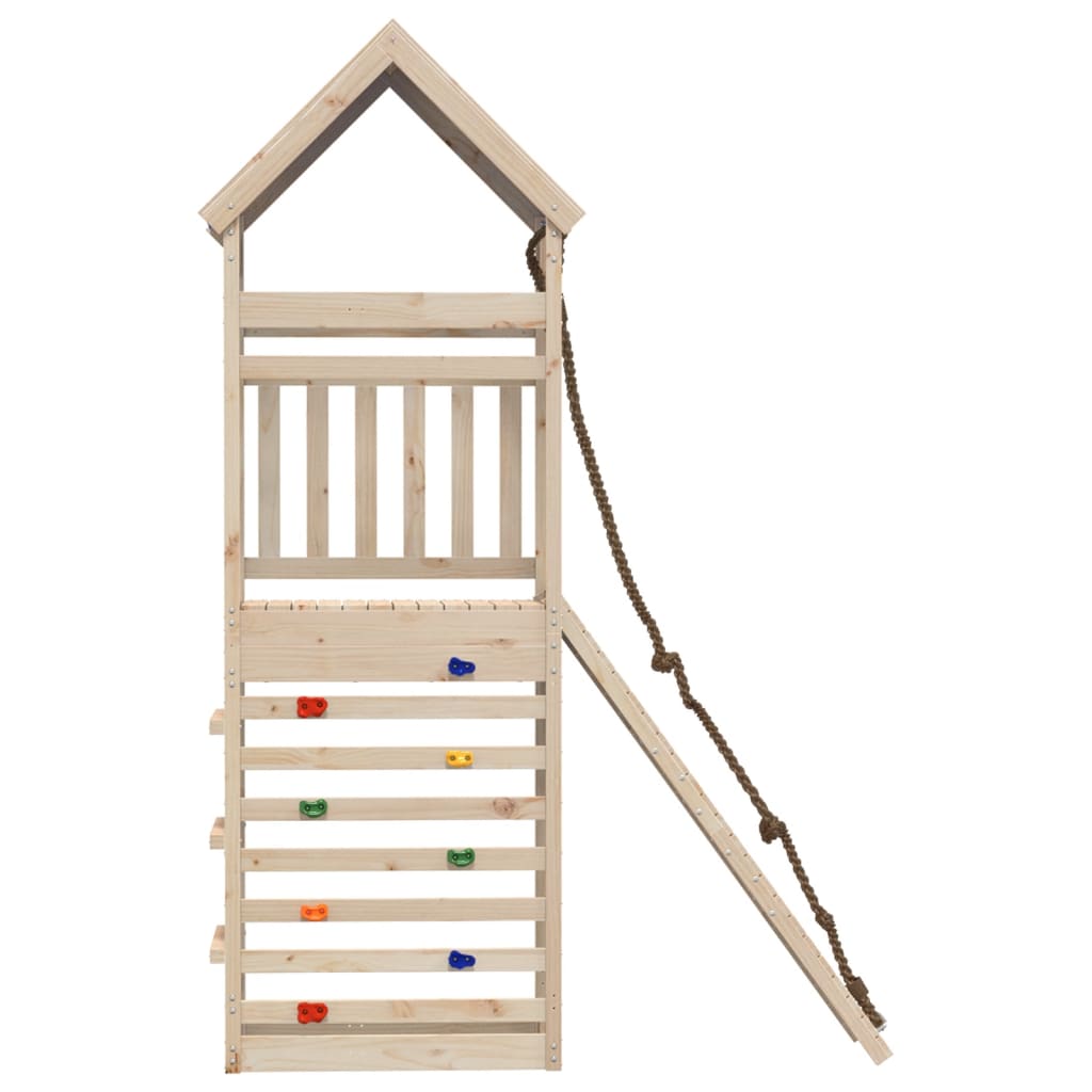 Outdoor Playset Solid Wood Pine