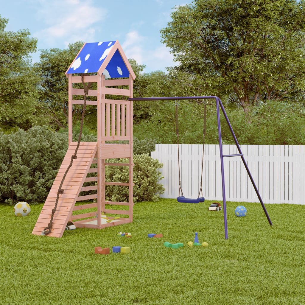 Outdoor Playset Solid Wood Douglas