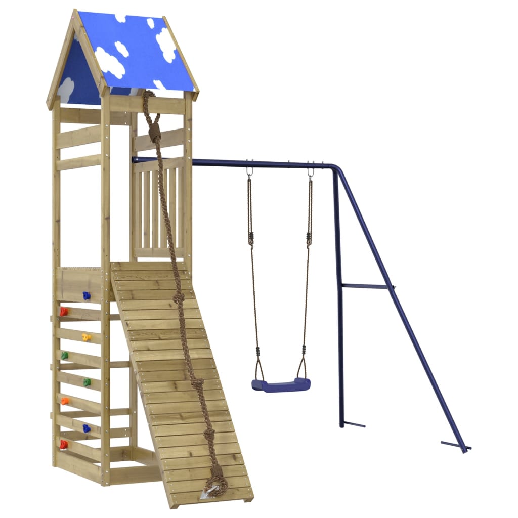 Outdoor Playset Impregnated Wood Pine