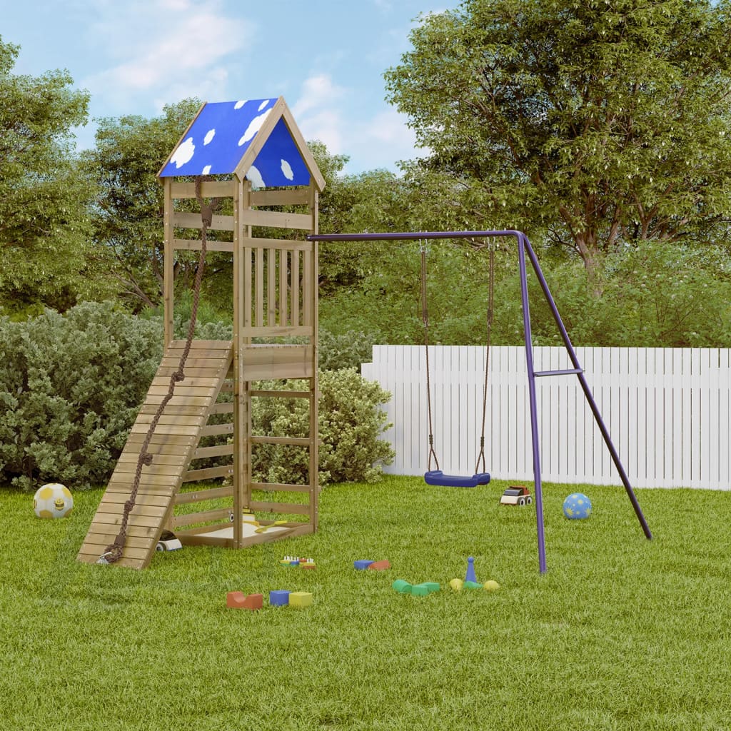 Outdoor Playset Impregnated Wood Pine