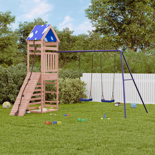 Outdoor Playset Solid Wood Douglas