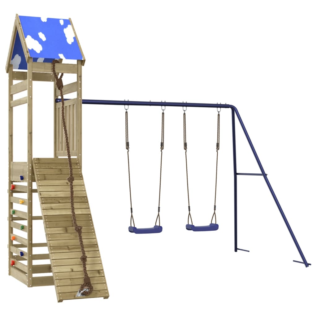 Outdoor Playset Impregnated Wood Pine