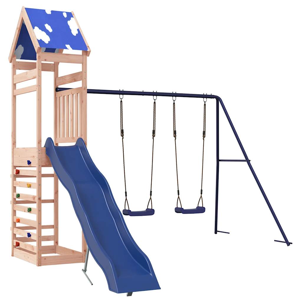 Outdoor Playset Solid Wood Douglas