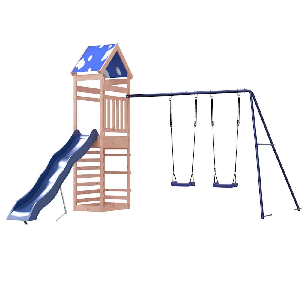 Outdoor Playset Solid Wood Douglas